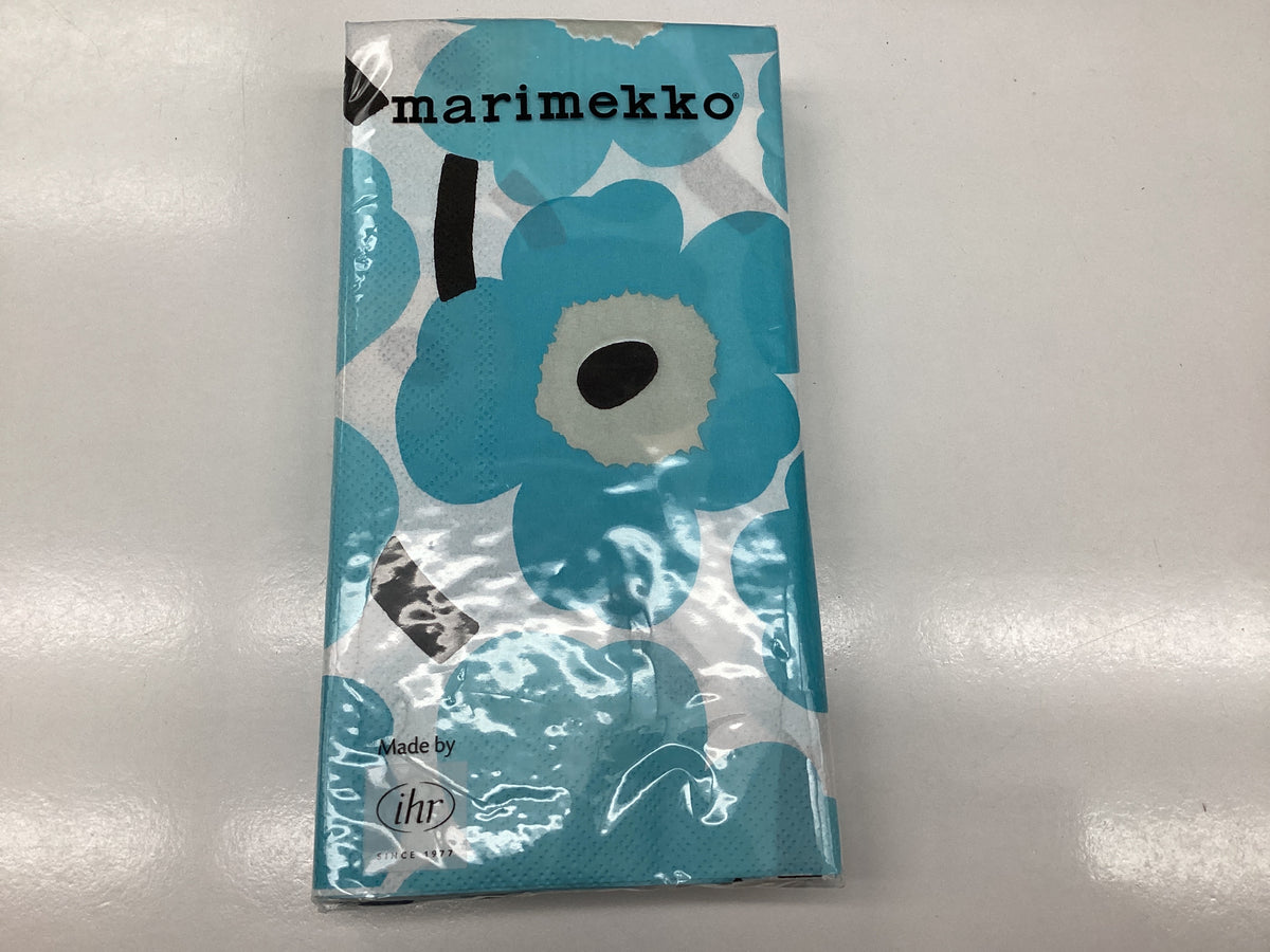 Marimekko Guest Towel Unikko Turquoise