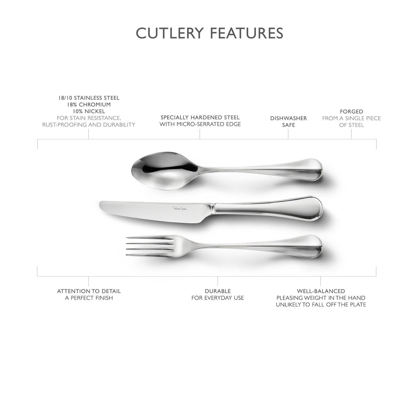 Baguette Bright American / US Teaspoon