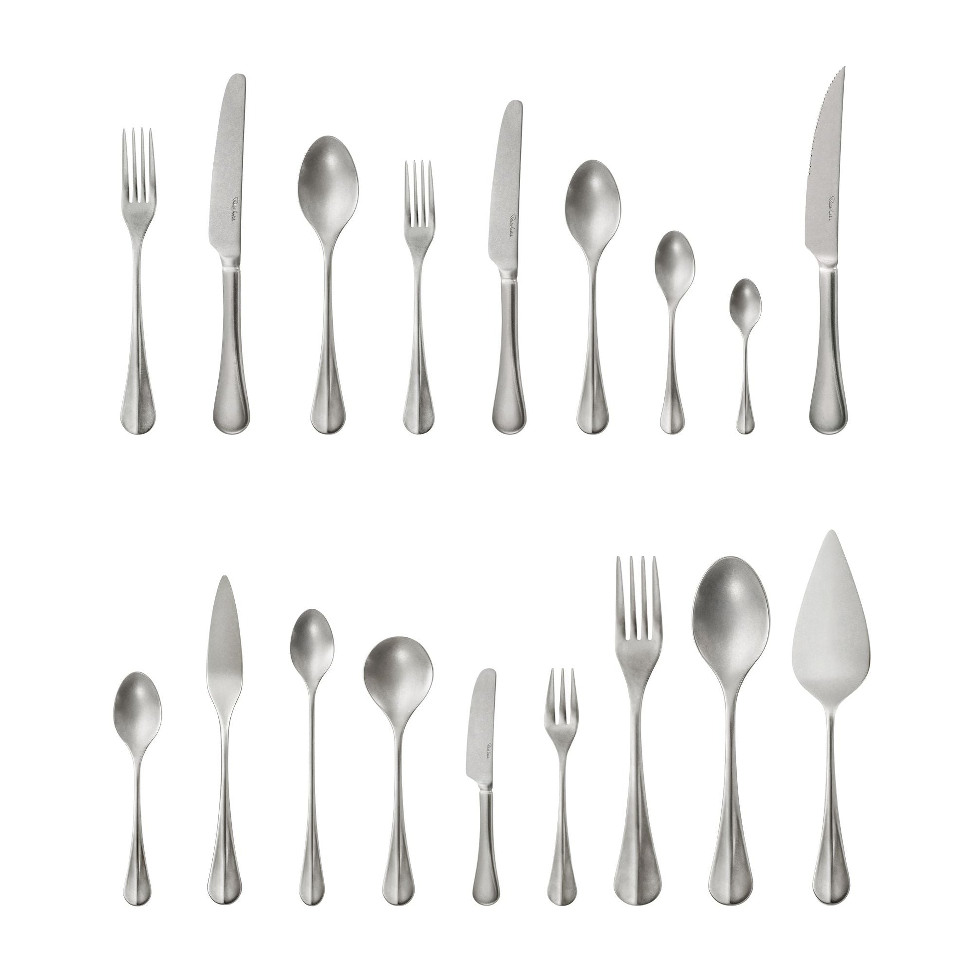 Baguette Vintage Long Handled Spoon, Set of 4
