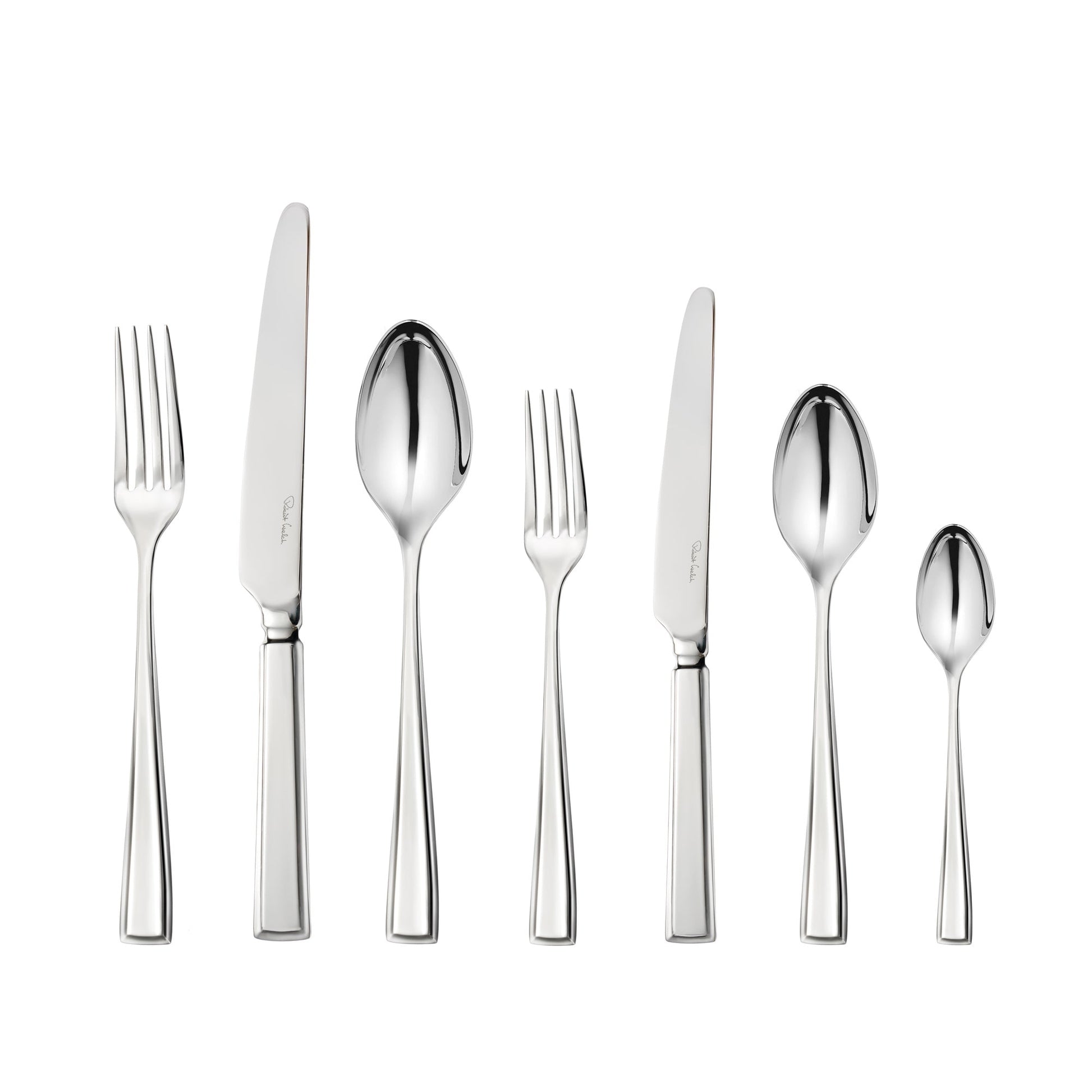 Fairford Bright Cutlery Place Setting, 7 Piece