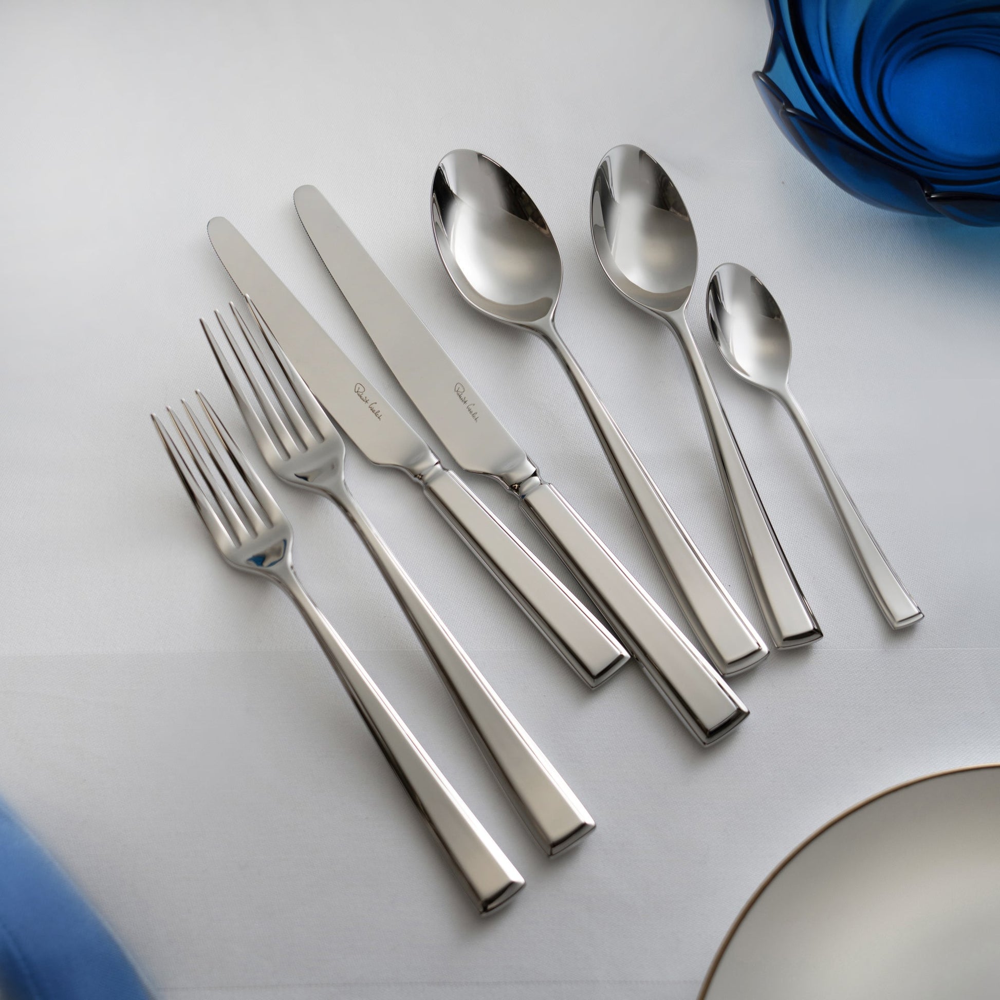 Fairford Bright Cutlery Set, 42 Piece for 6 People
