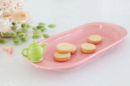 Nora Fleming Fiesta Bread Tray and Teapot Mini