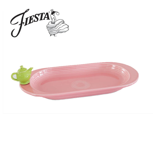 Nora Fleming Fiesta Bread Tray and Teapot Mini