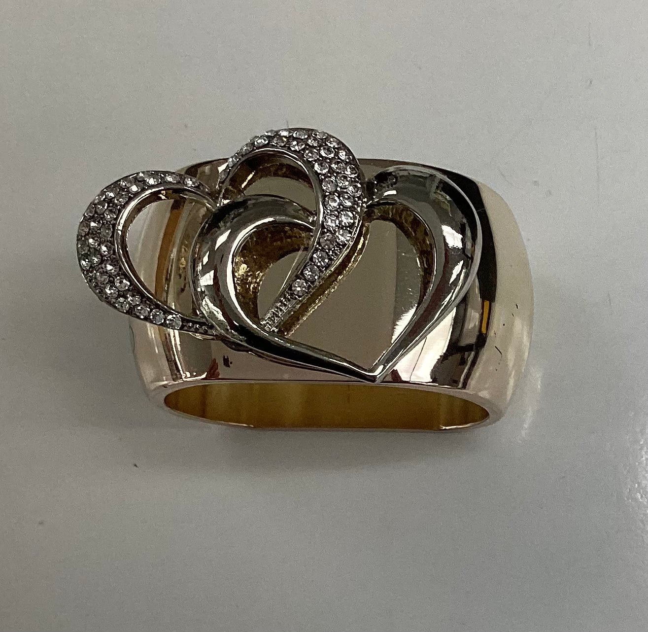 2 Hearts Napkin Ring ENHANCE