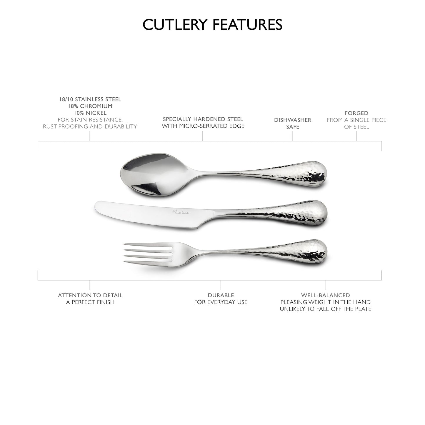 Honeybourne Bright Cake Knife