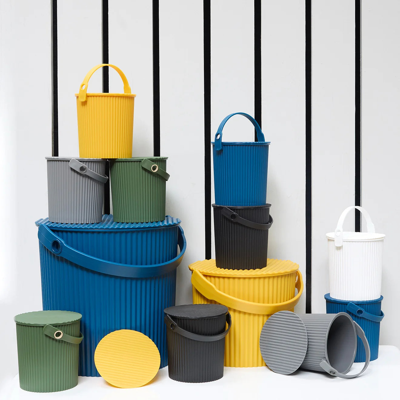 Hachiman Large Navy Bucket