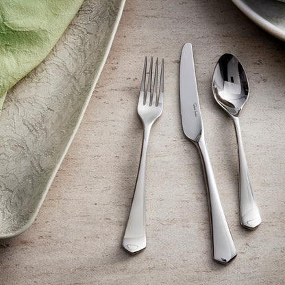 Westbury Bright Cutlery Set, 48 Piece for 6 People - 6 Free Steak Knives