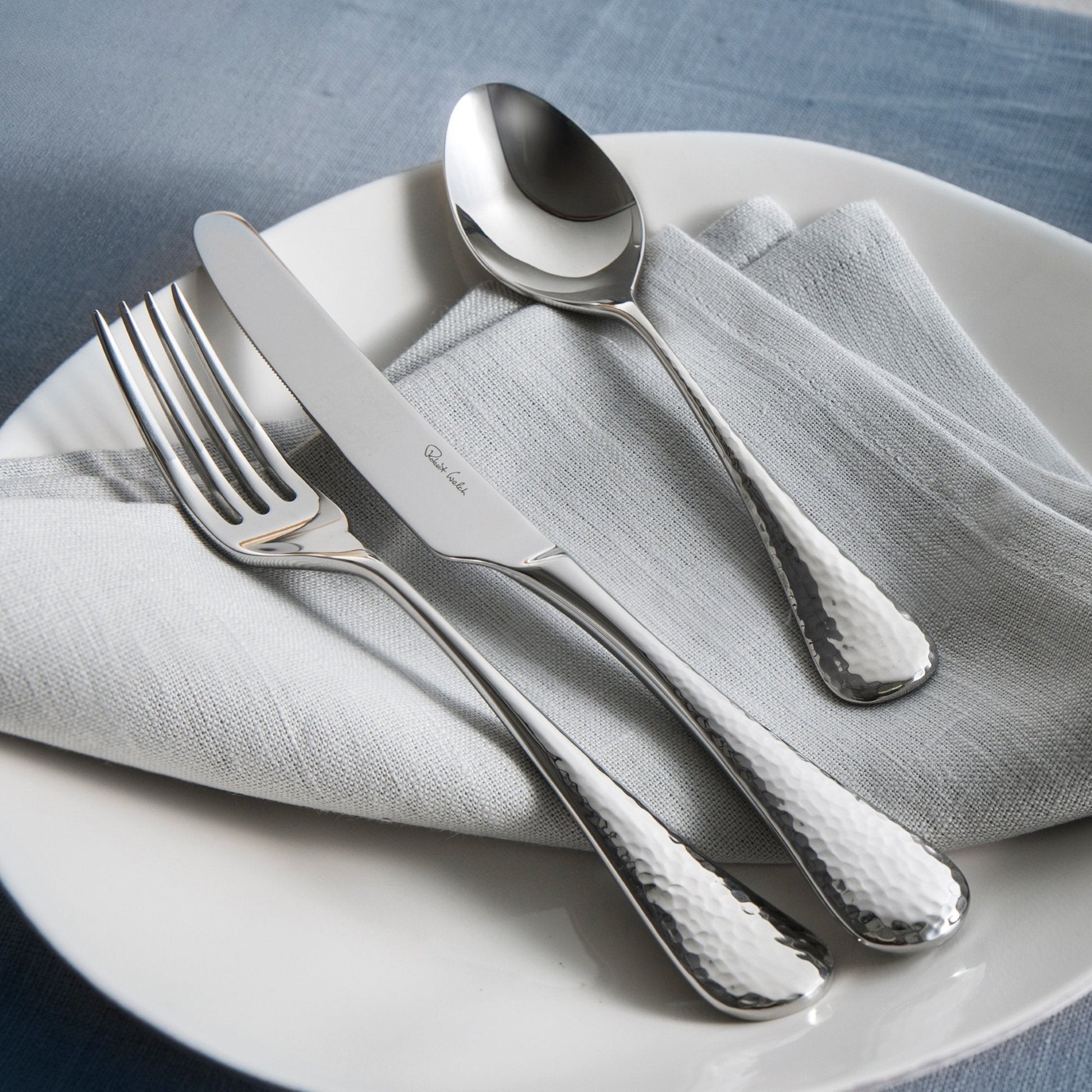 Honeybourne Bright Long Handled Spoon, Set of 4
