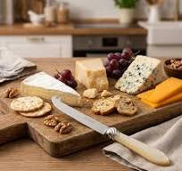 Oxford 3 Piece Cheese Set Ivory