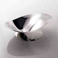 Silver Petalo Fruit holder