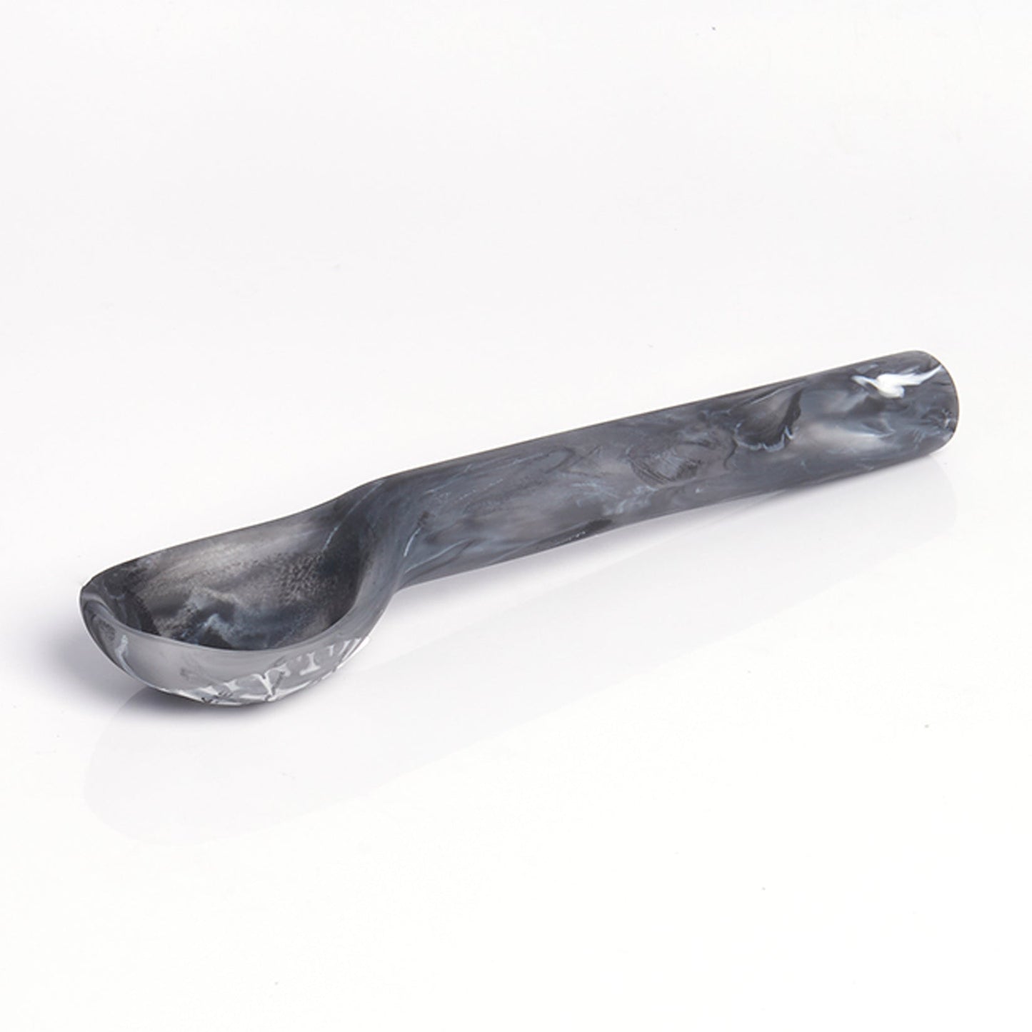 Ice Cream Scoop Black Swirl