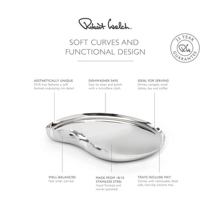 Drift Serving Tray 20cm(18/10)
