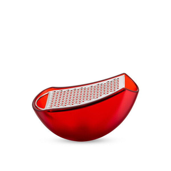 Parmenide Grater with Cheese Cellar Black
