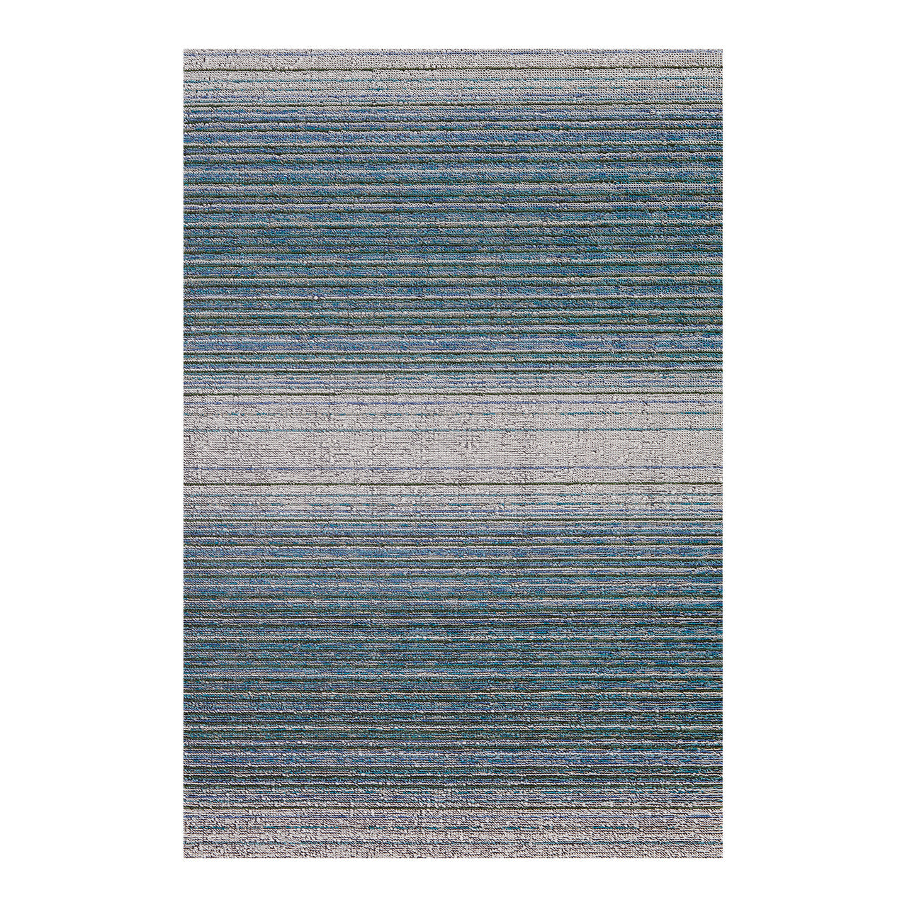 Fade Stripe Shag Lagoon Utility Mat