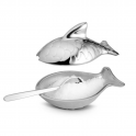Columbina Salt Cellar and Spoon