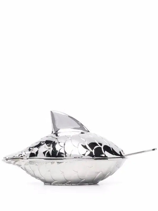 Columbina Salt Cellar and Spoon