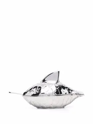 Columbina Salt Cellar and Spoon