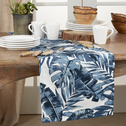 Blue Tropic Outdoor Runner
