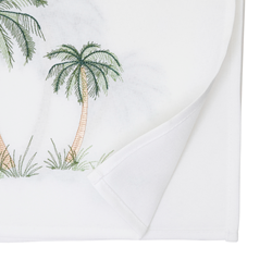 Palm Tree Runner - White