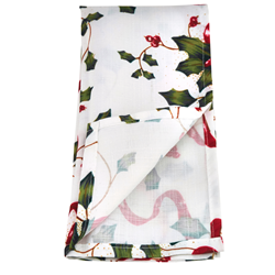 Holly and Ribbon Napkin