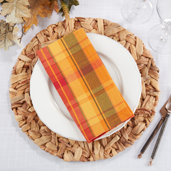 Harvest check Napkin ENHANCE