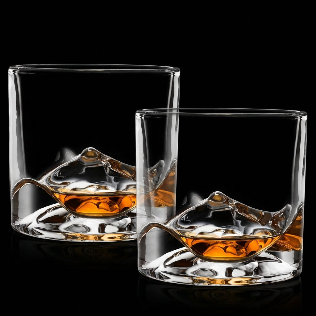 Denali Crystal Whiskey Glass - Set of 2