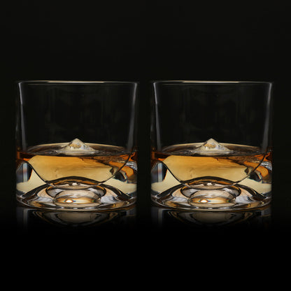 Denali Crystal Whiskey Glass - Set of 2