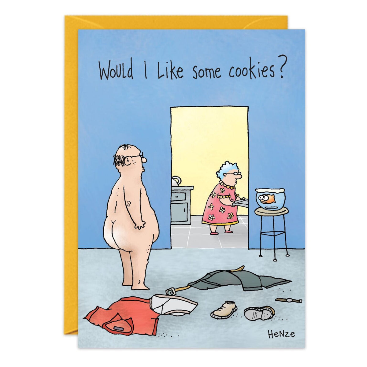 would I Like some cookies?…Greeting Card