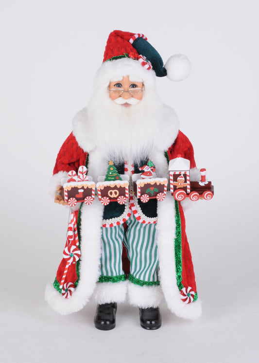 Peppermint Express Santa