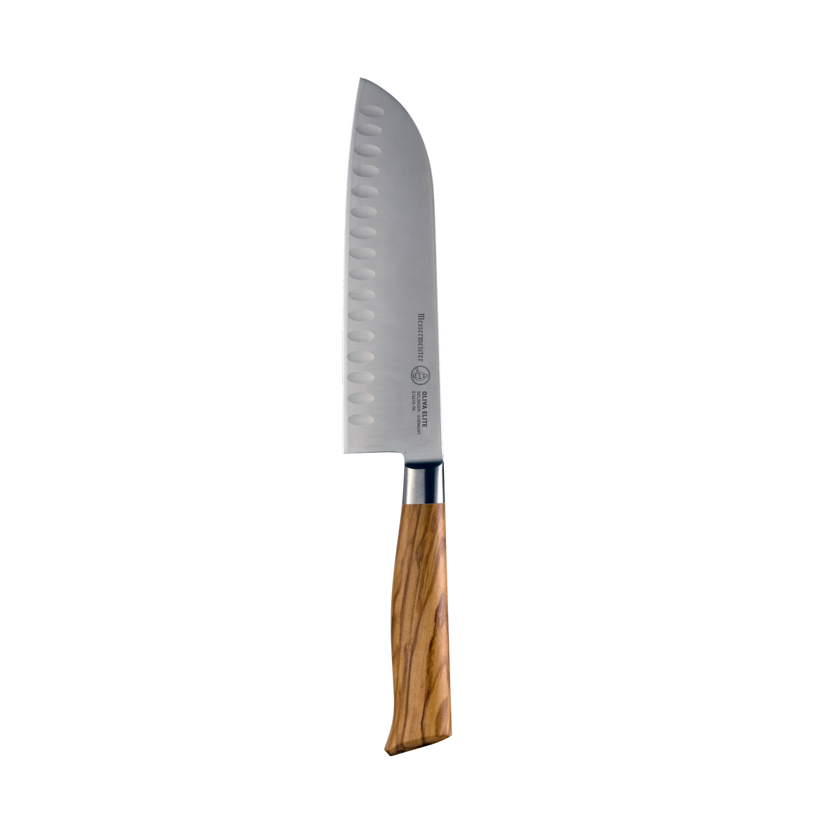 Oliva Elite Kullenschliff Santoku Knife - 7”