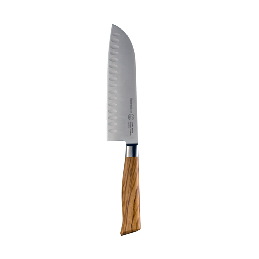 Oliva Elite Kullenschliff Santoku Knife - 7”