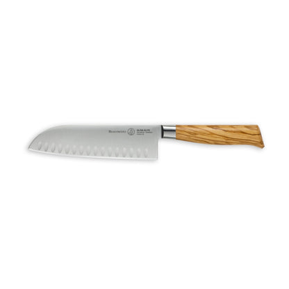 Oliva Elite Kullenschliff Santoku Knife - 7”
