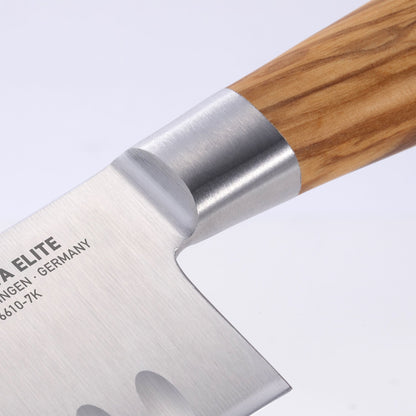 Oliva Elite Kullenschliff Santoku Knife - 7”