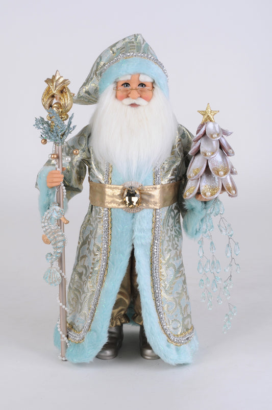 Coastal Opulance with Staff Santa