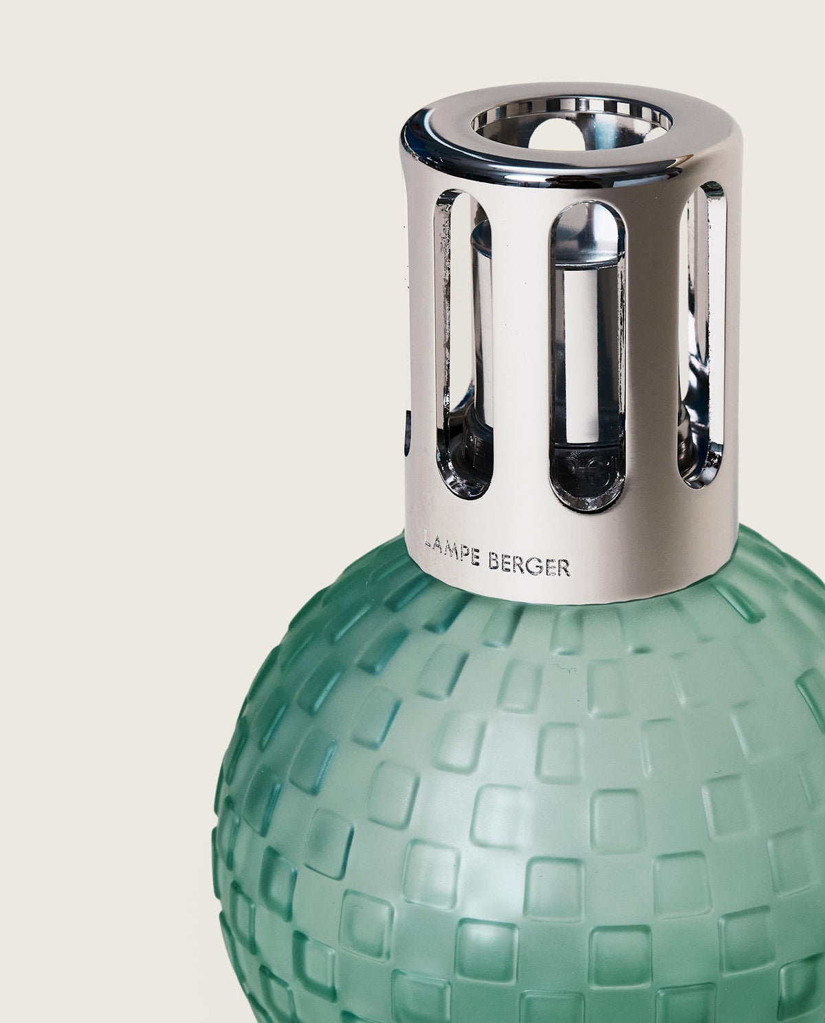 Disco Frosted Mint Fragrance Lamp Gift Set with Exquisite Sparkle