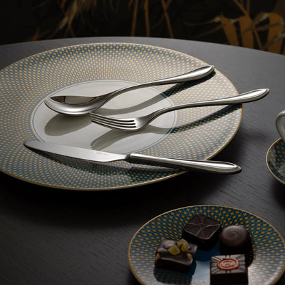 Kemble Texture Bright Cutlery Sample Set, 3 Piece