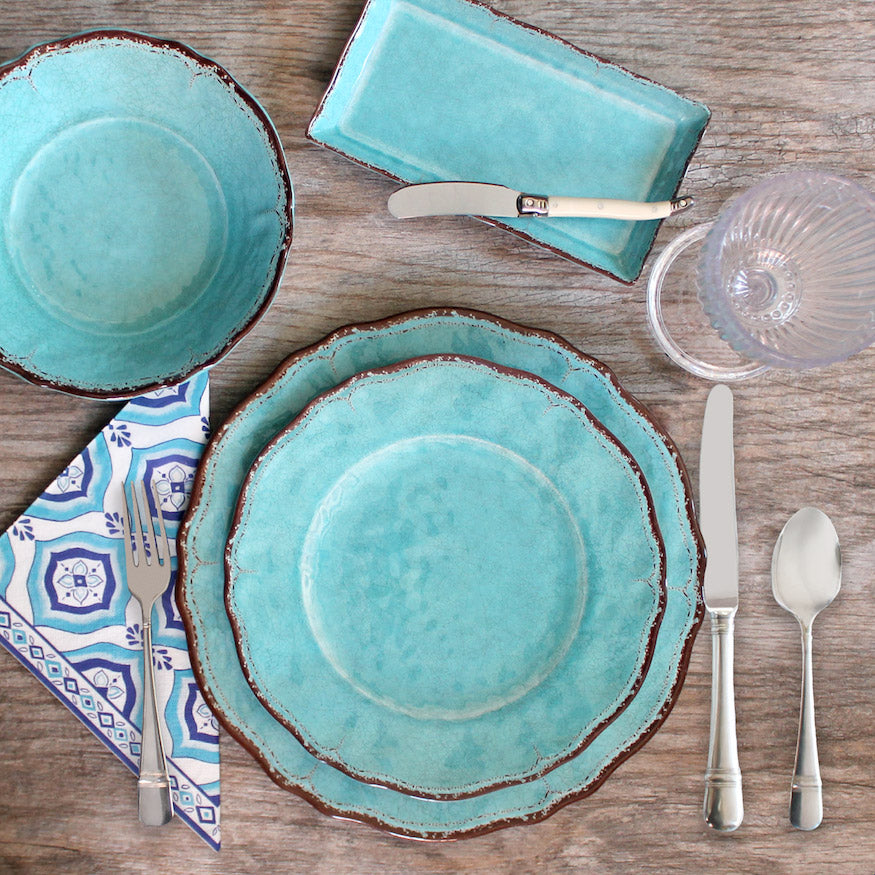 Luxury Melamine Salad Plate (Set of 4)