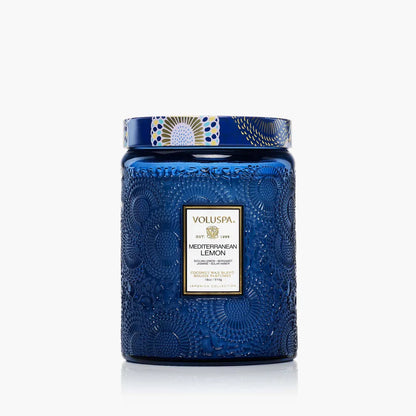 Voluspa 18 0z Large Jar Mediterranean Lemon