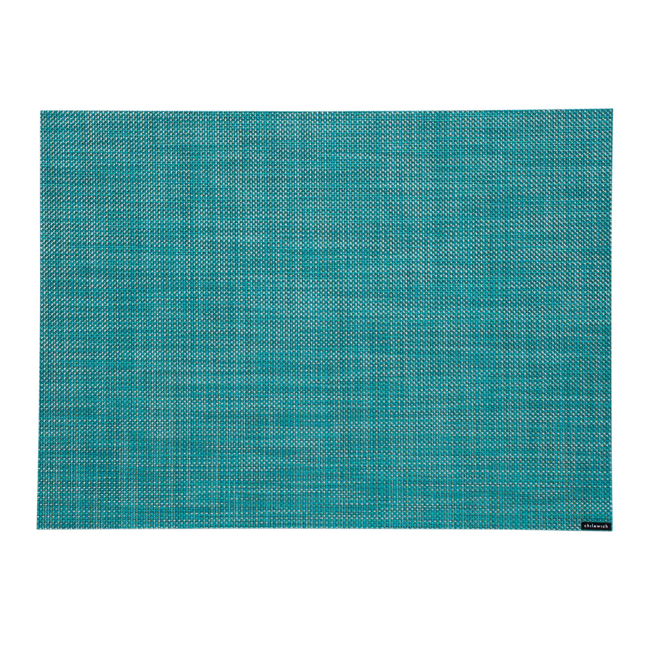 Mini Basketweave Turquoise Rectangular