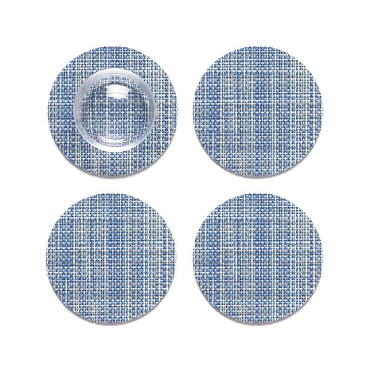 Coaster Mini Basketweave Cham