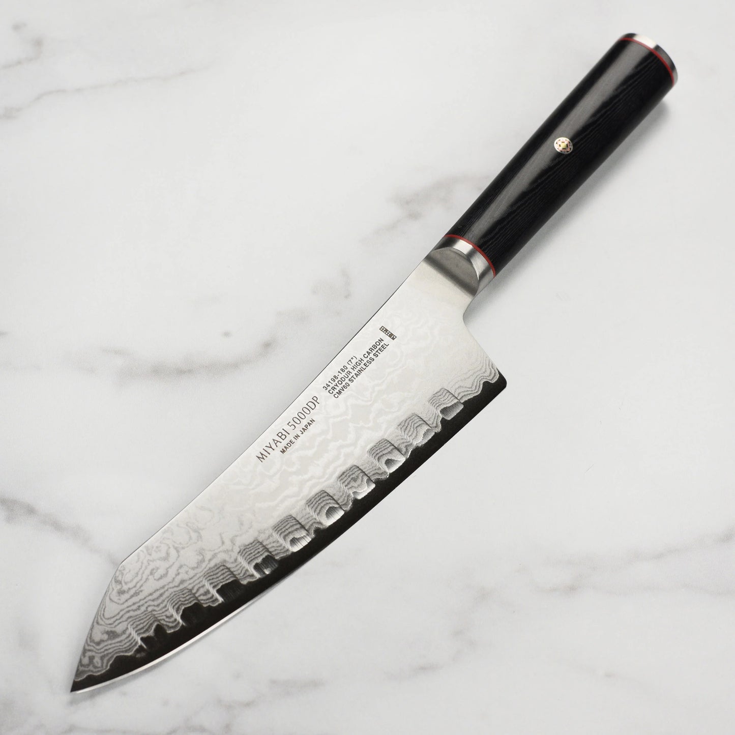 Miyabi Kaizen 7" Santoku Knife (Dark)