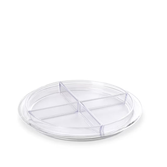 Omada - Globo - Acrylic 4-Sectional Serving Platter