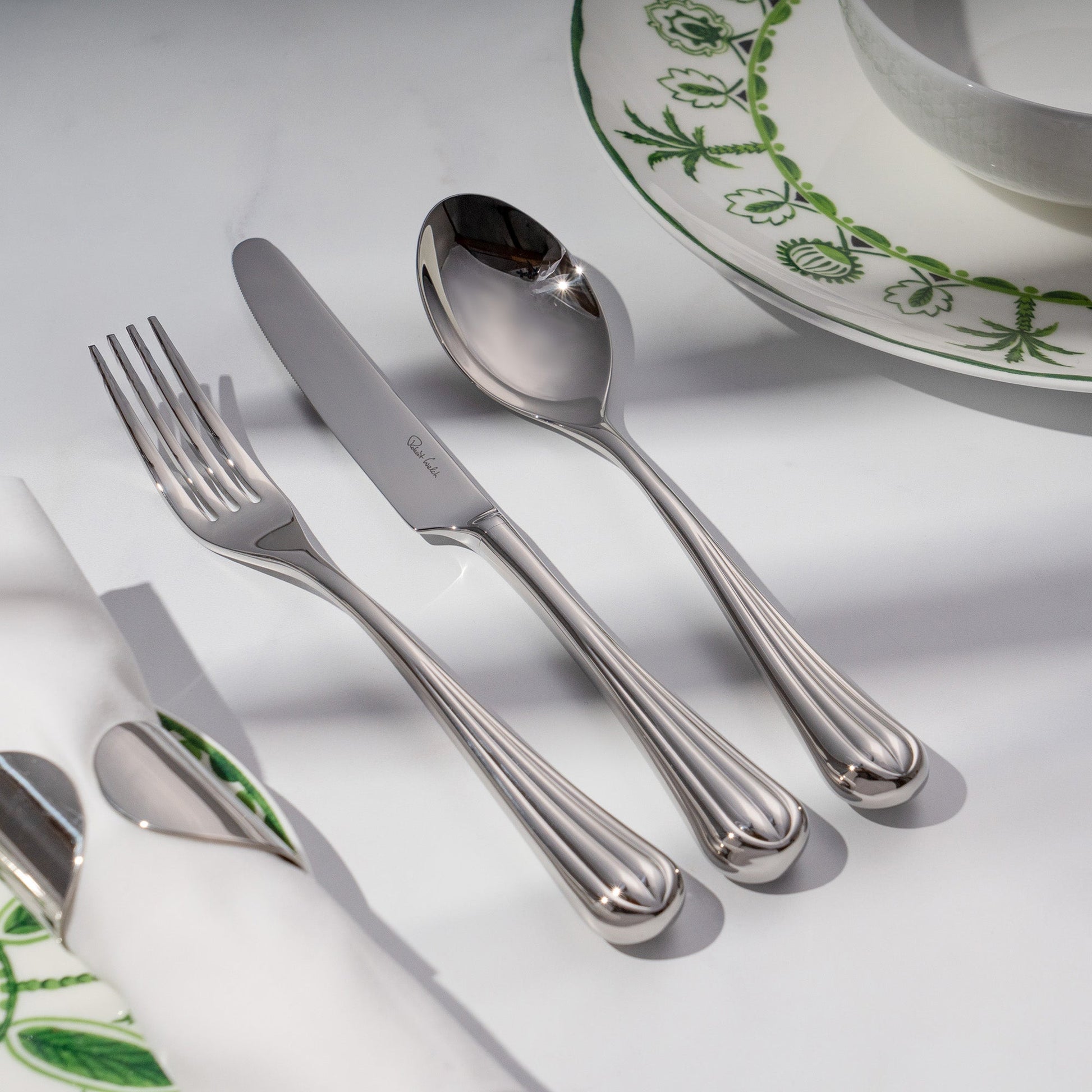 Palm Air Bright Cutlery Place Setting, 7 Piece