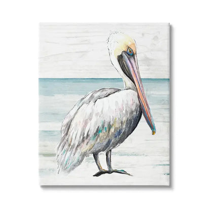 Rustin Pelican Beach Shoreline Art Work