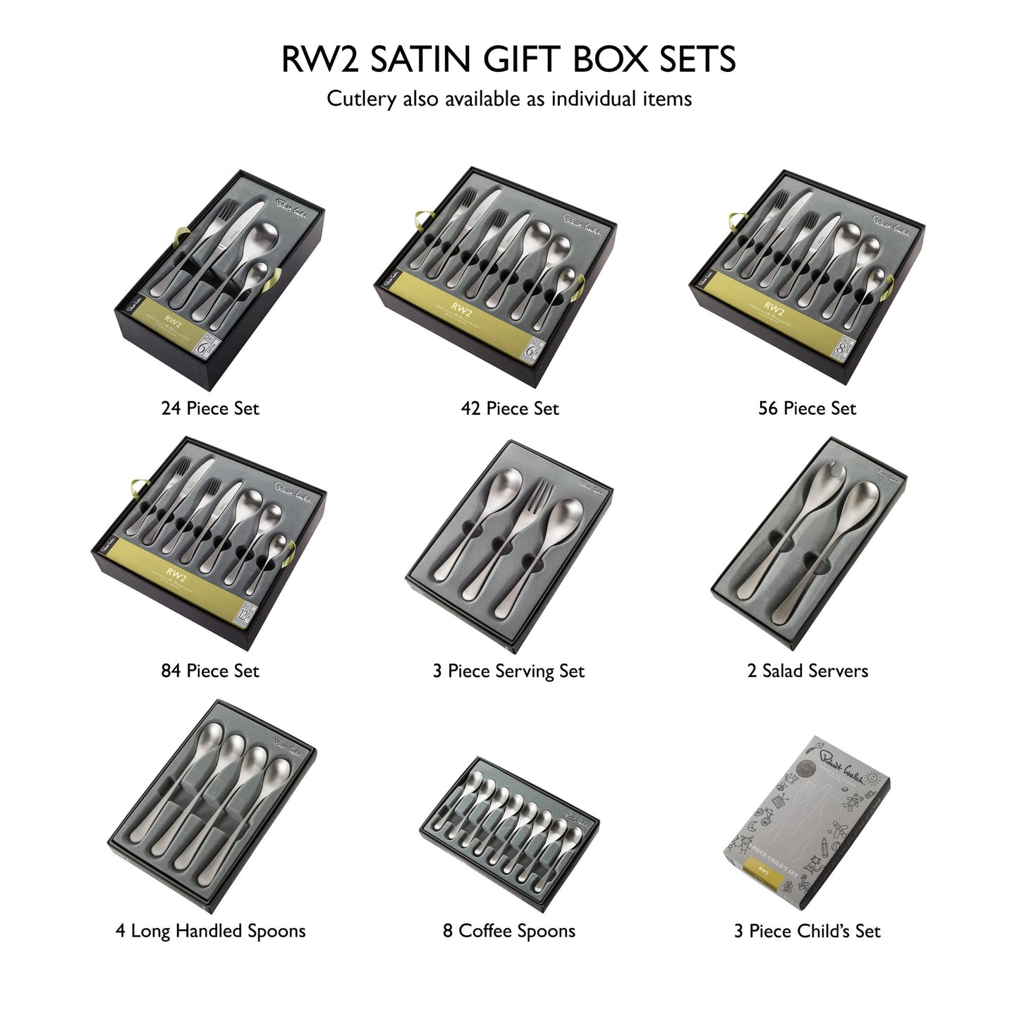 RW2 Satin Fish Fork