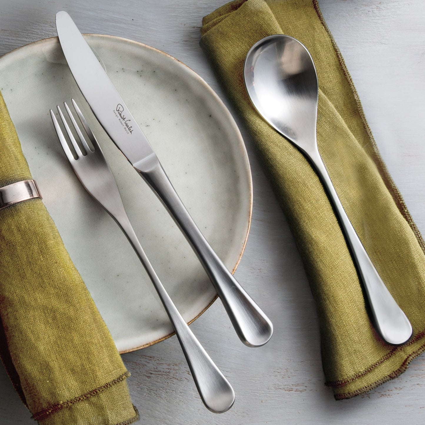 RW2 Satin Fish Fork
