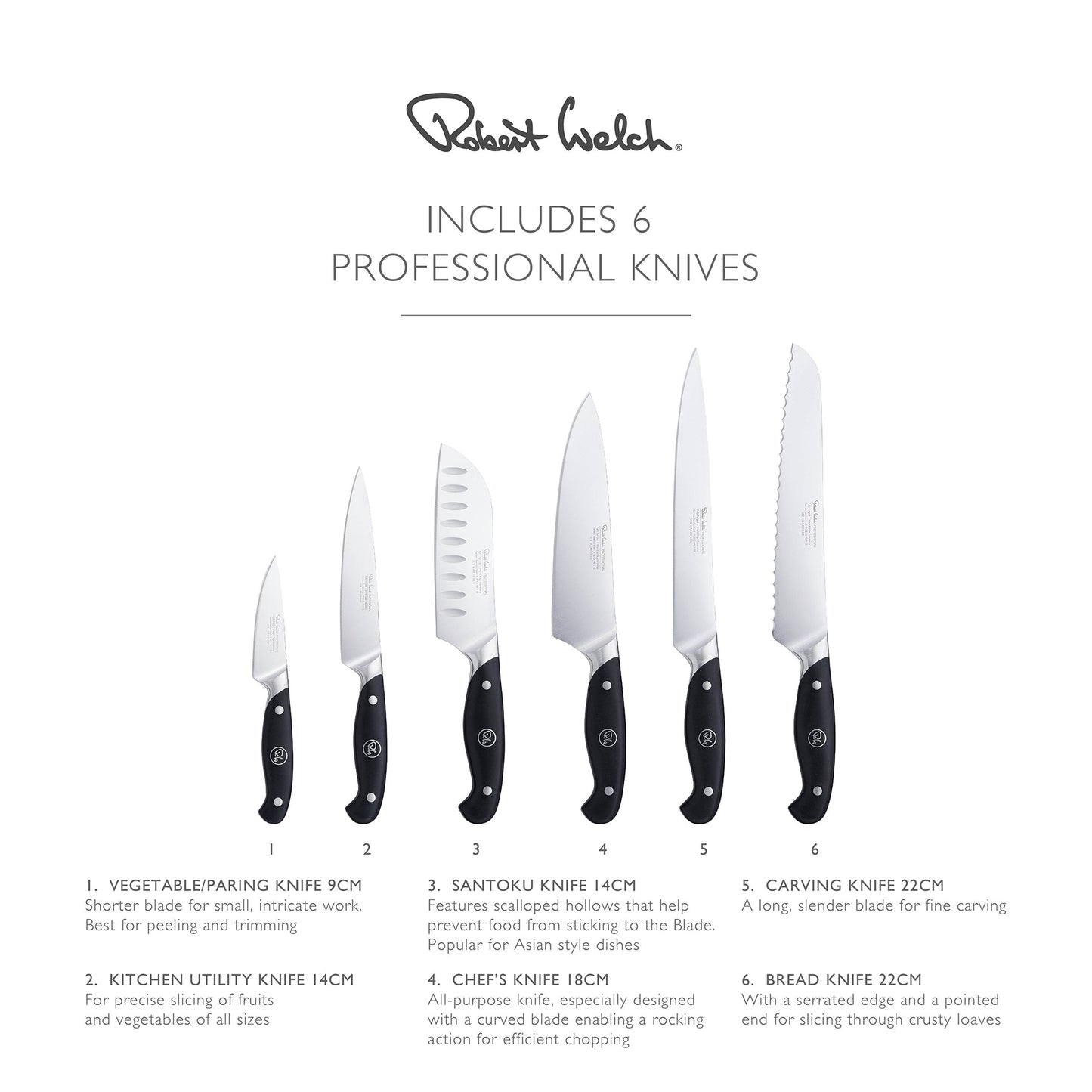 Professional Angle Oak Knife Block Set with Knife Sharpener