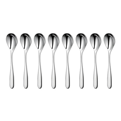 Stanton Bright Coffee Spoon, Set of 8
