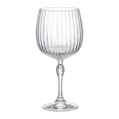 Italian Blown Glass Speakeasy Red Wine Glass 25 oz (Set of 6)