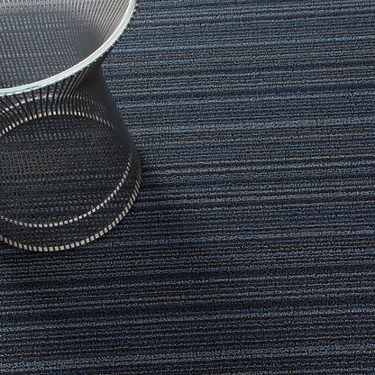 Skinny Stripe Blue Doormat